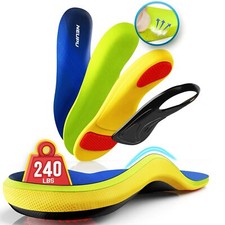 NEUPU Arch Support Insoles for Men Women Foot Pain Relief High Density Foam