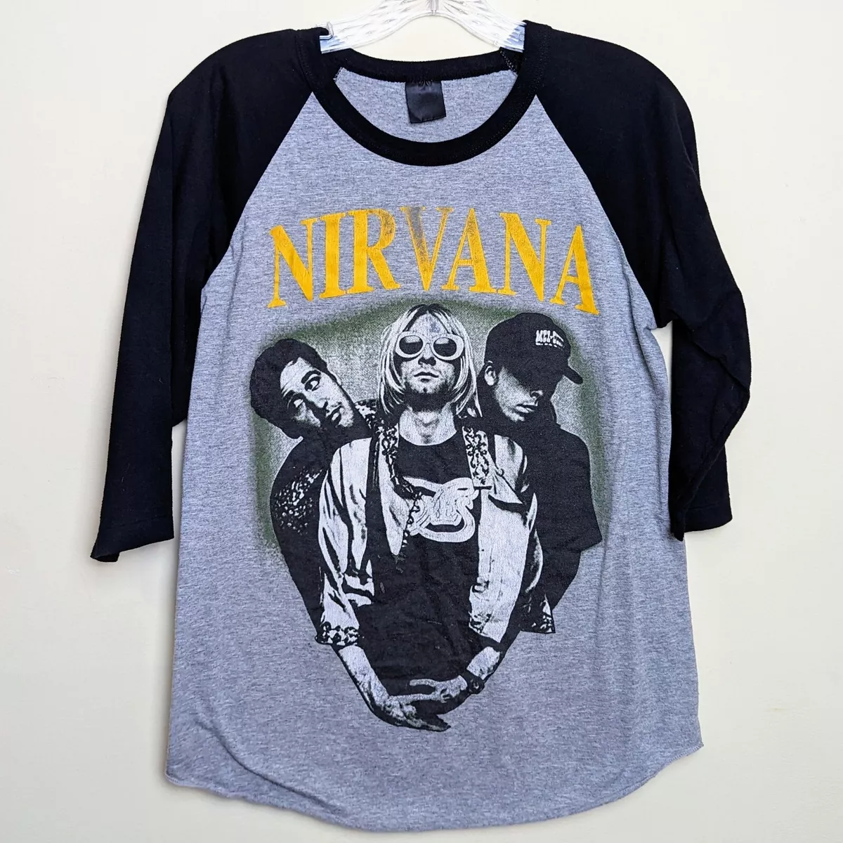 Nirvana baseball tee sales