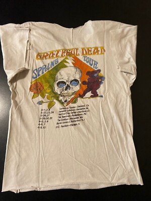 THE WHO × GRATEFUL DEAD vintage バンドT 1980s Grateful Dead Vintage Tee Shirt – Zeros Revival