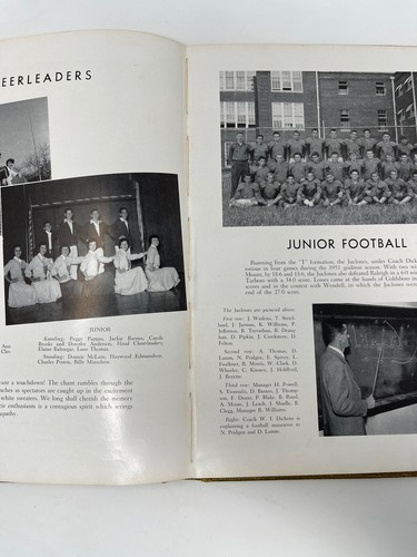 1956 Charles L. Coon High School Yearbook - Wilson, North Carolina - Picture 6 of 7
