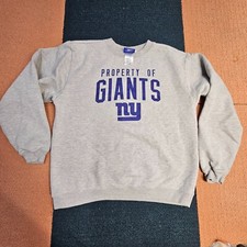 Stains New York Giants Youth Pullover Sweatshirt XL 18/20 Gray Long Sleeve V8b