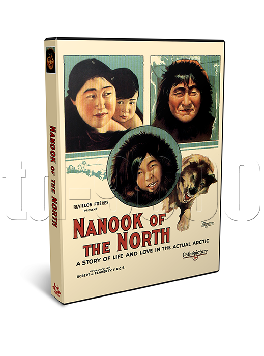 Nanook of the North (1922) Robert J. Flaherty Documentary Movie on DVD