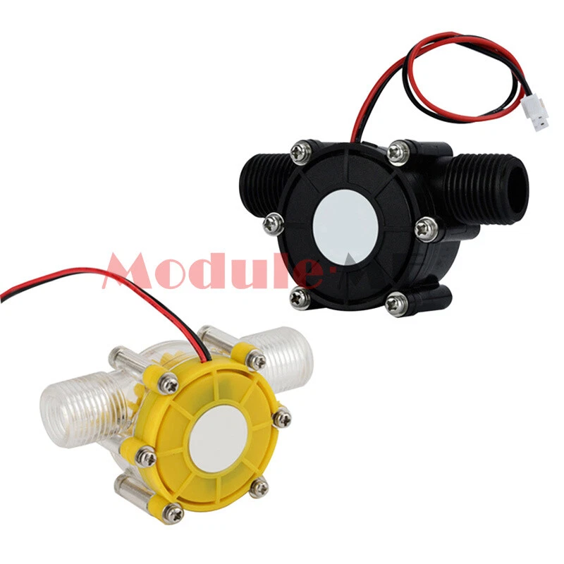Micro Generatore Idro 80V/12V/5V 10W DC Flusso Acqua Turbina Generatore NUOVO - Immagine 2 di 4
