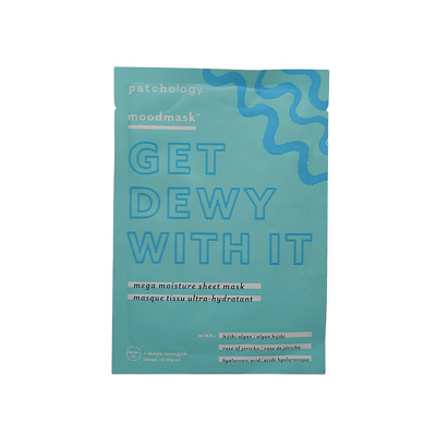 Patchology Moodmask Get Dewy With It Mega Moisture Sheet Mask 1 Ct No Box