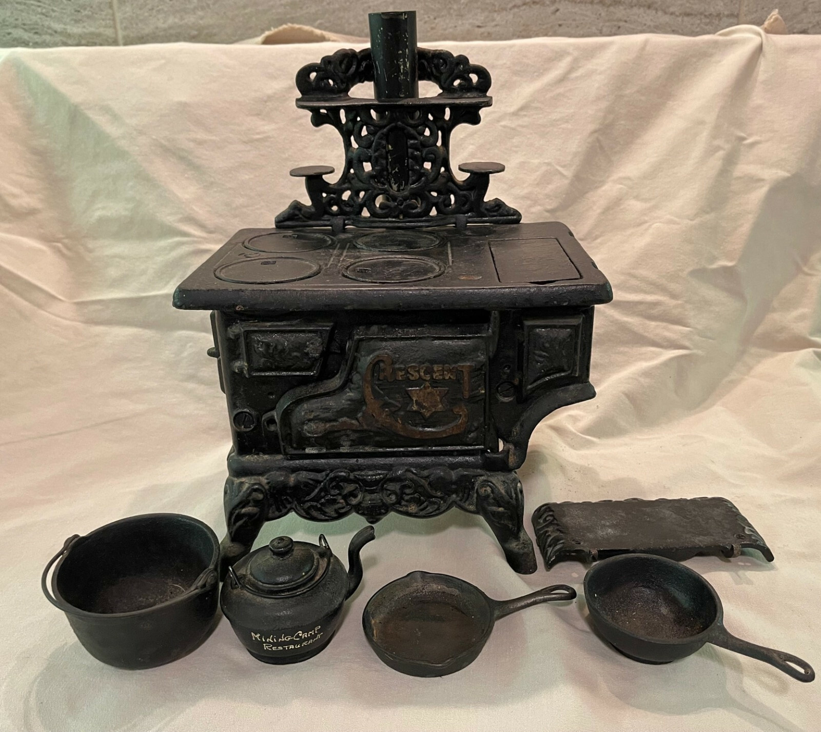 Antique Cast Iron Cook Stoves for sale in UK
