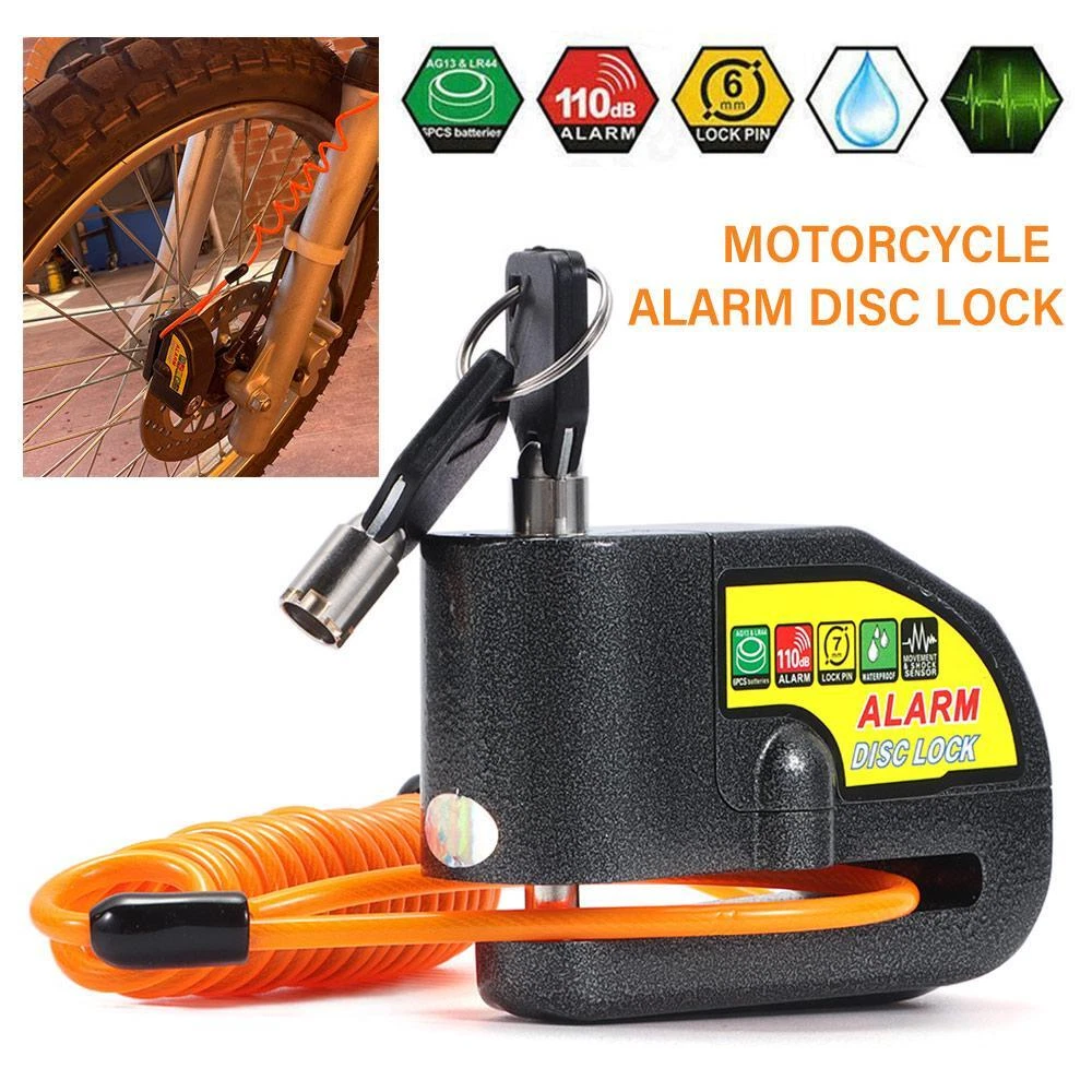 Disc brake on sale alarm motorcycle