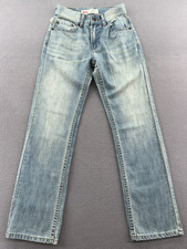 Levis 545 Jeans Youth 14 Slim Light Wash Straight Leg Regular Fit