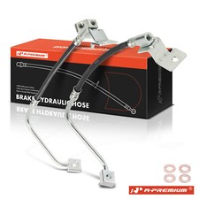 A-premium 2x Rear Brake Hydraulic Hose For Ford Explorer 02-05 Lincoln Aviator