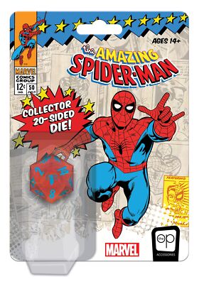 USAopoly Marvel Spider-Man 20 - Sided Dice