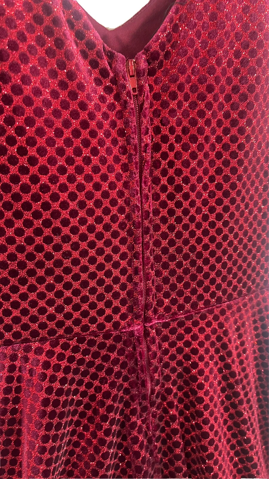 Abito natalizio Honey and Rosie S Juniors festa scollo a V scintillante ballo di San Valentino