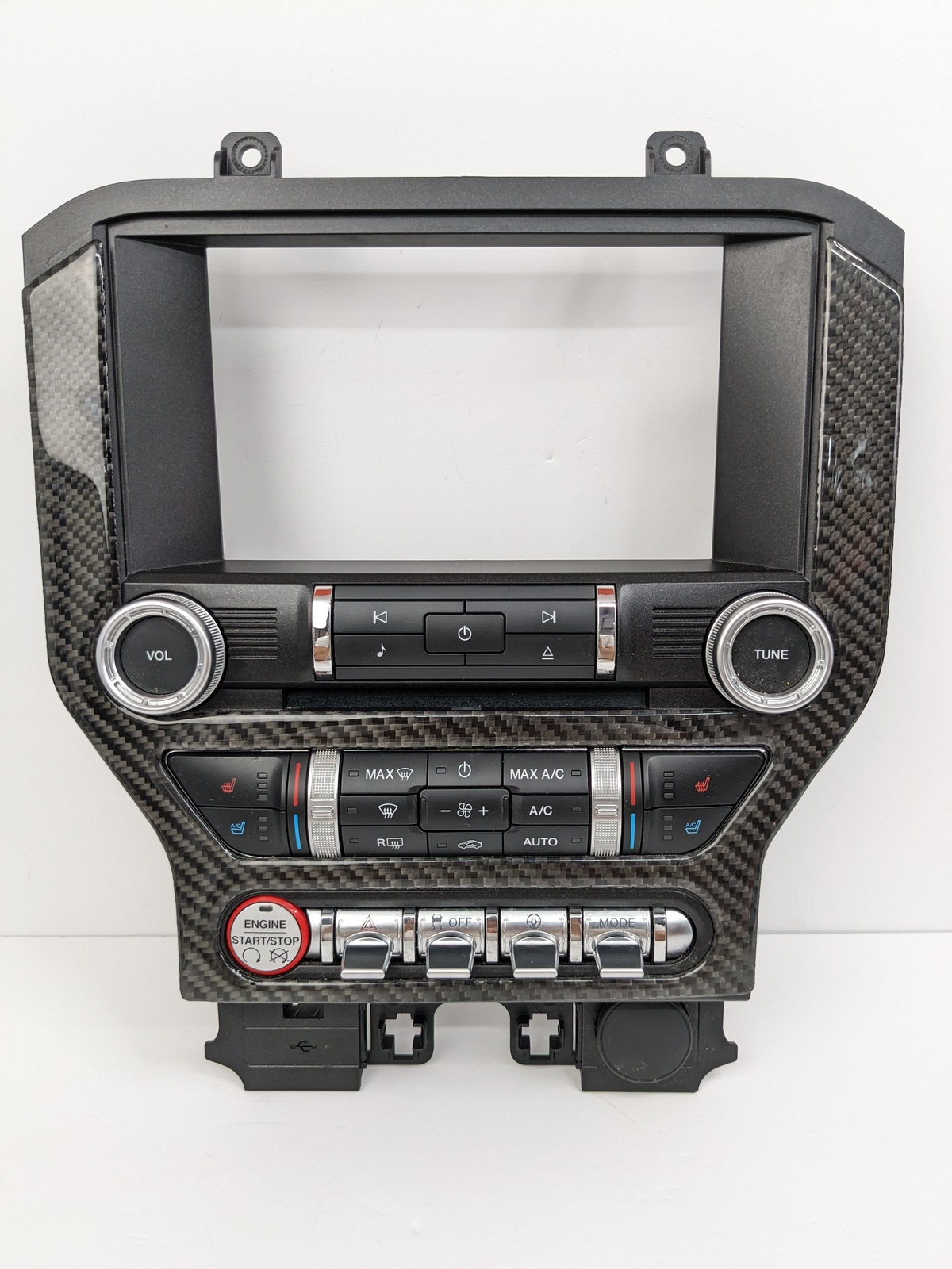 1516 MUSTANG Audio Heat AC Control Panel Heated Cooled Seats 8