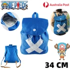 ONE PIECE CHOPPER Backpack Rucksack School Shoulder Bag Canvas Travel Camping AU