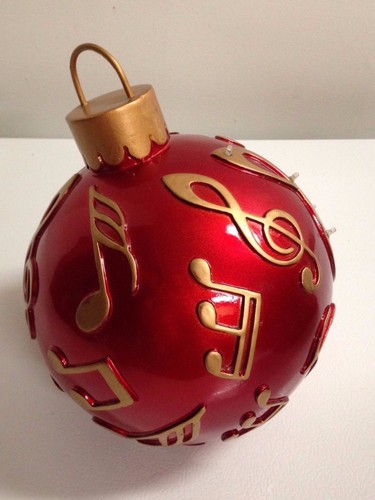 9" Winter Lane Blue & Red Ornament with LED Lights Christmas Ornaments - Picture 9 of 9
