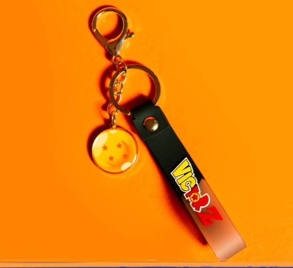 Victor X Dragon Ball Z Keyring Keychain Key Holder Bag