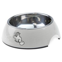 Karlie Simon's Cat Katzennapf Hellgrau 14 Cm Edelstahl 160 Ml Katzenbedarf