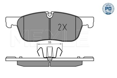 MEYLE 025 221 4519/PD brake pad set, disc brake for Jaguar Land Rover