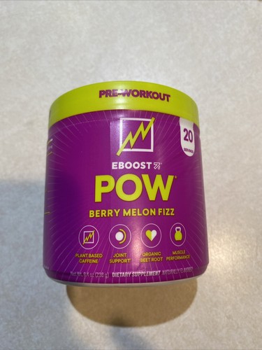 EBOOST POW Natural Pre Workout Powder - 20 Servings - 20 (Pack of 1) | eBay