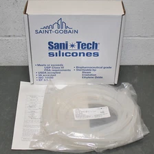 Sani-Tech Ultra Platinum Cured Silicone Tubing, 1/16" x 7/16" x 25ft, Bulk Hose