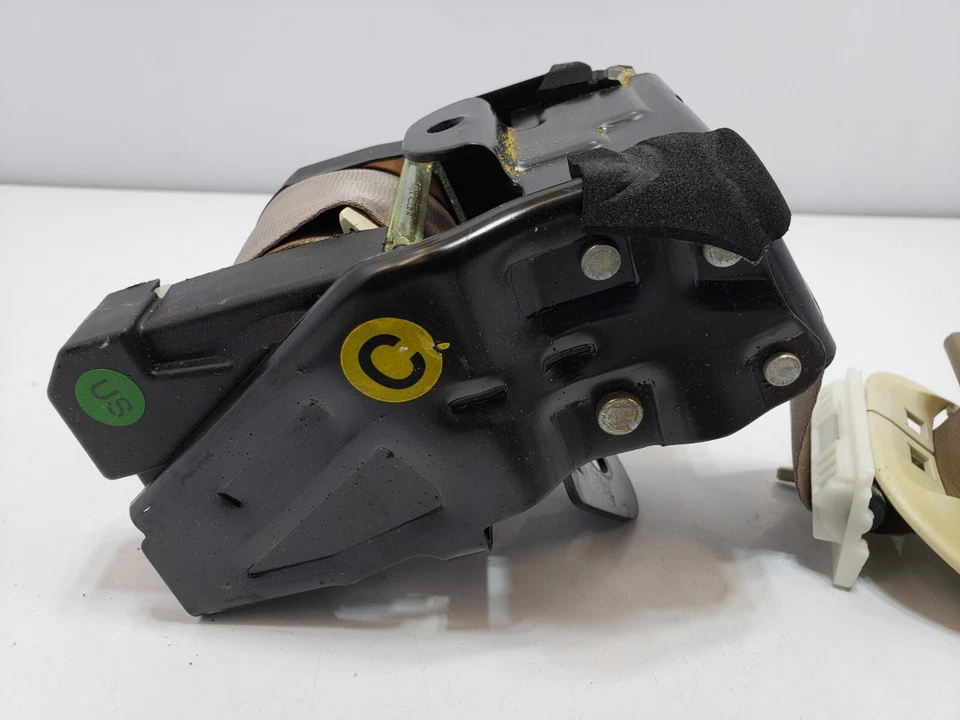 ✅ Cinturón de seguridad trasero central beige Jaguar XJ8 XJR 1998-2003 OEM Foto 2 de 4