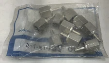SWAGELOK SS-4-TA-7-6 TUBING ADAPTER LOT OF 10 373