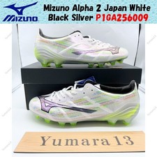 Mizuno Alpha 2 Japan White Black Silver P1GA256009 Men's Size