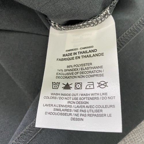 Nike Coaches Dri Fit Snap Gray Mens XL Short Sleeve Coach Polo Shirt New - Picture 8 of 11