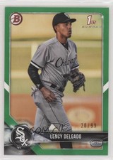 2018 Bowman Draft Green 20/99 Lency Delgado #BD-37 0e3
