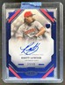 2025 Topps Tier One Rhett Lowder Break Out Auto Blue Foil Rookie RC #/49 Reds