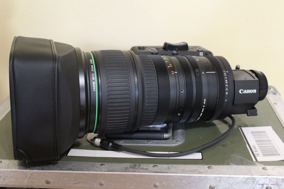 Canon J35eX11 B4 IASD SX12 11-385mm lens for 2/3'' cameras