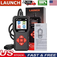 Launch X431 Cr300 Obd2 Scanner Code Reader Diagnostic Tool Enginebattery Tester