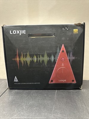 LOXJIE A10 Stereo Power Amplifier Digital Class-D Audiophile TPA3116 Red