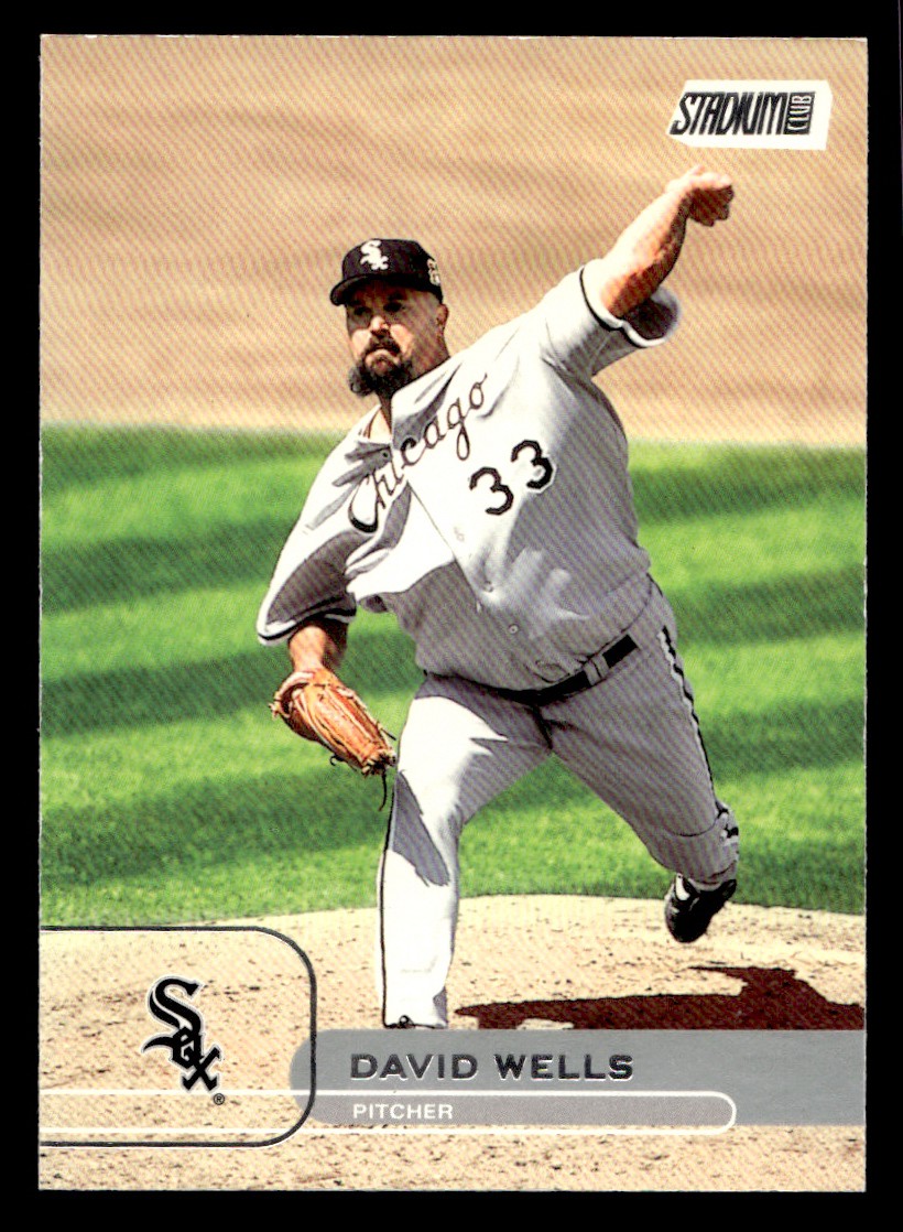 2002 - David Wells Baseball card Raw Trading Card