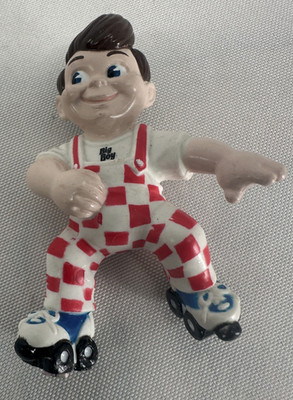 Big Boy Frisch's Roller Skating Mini PVC 3'' 1990's
