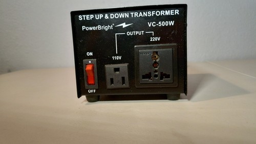 Step Up and Down Voltage Transformer Converter - 110-120 Volt