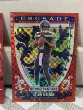2025 Panini Rookies & Stars - Crusade Jalen Milroe #13 Red Plaid (RC)
