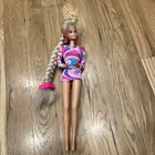 Vintage 1992 Dress Totally Hair Blonde Barbie Doll Original #1112 Earrings Ring