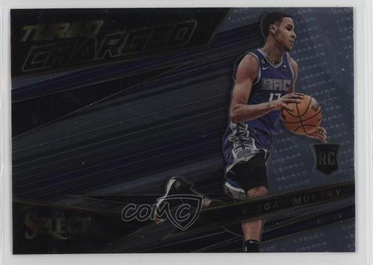 2022-23 Panini Select Turbocharged Keegan Murray #4 Rookie RC 12g7
