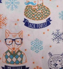 Pillowfort Flannel Sheet Set Hipster Animals Twin Bed Size Sheets Bedding