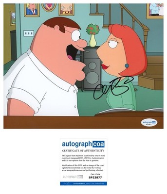 ALEX BORSTEIN SIGNED 8x10 PHOTO FAMILY GUY LOIS GRIFFIN RARE - ACOA COA