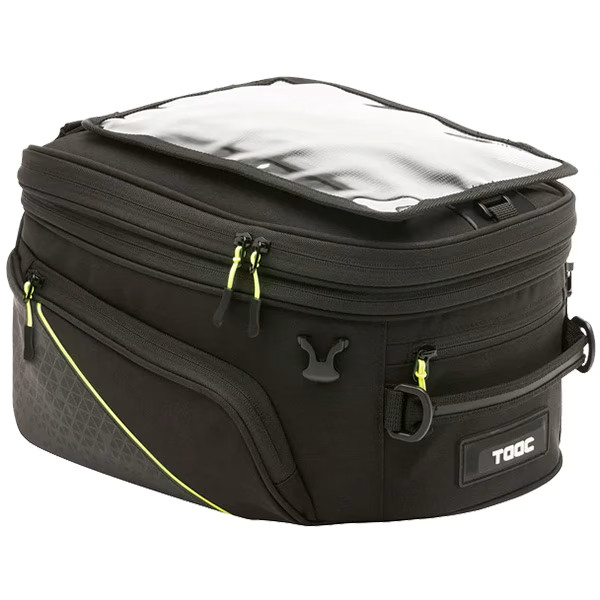 TAAC TC18TW 15-25 Litre Expandable Motorcycle Luggage Twistlock Tank Bag - Black