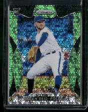 2019 Panini Prizm #36 Sean Reid-Foley Lime Green Donut Circles Prizm #/199