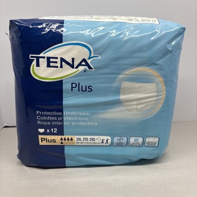 TENA Disposable Underwear 2X-Large 12 Ct