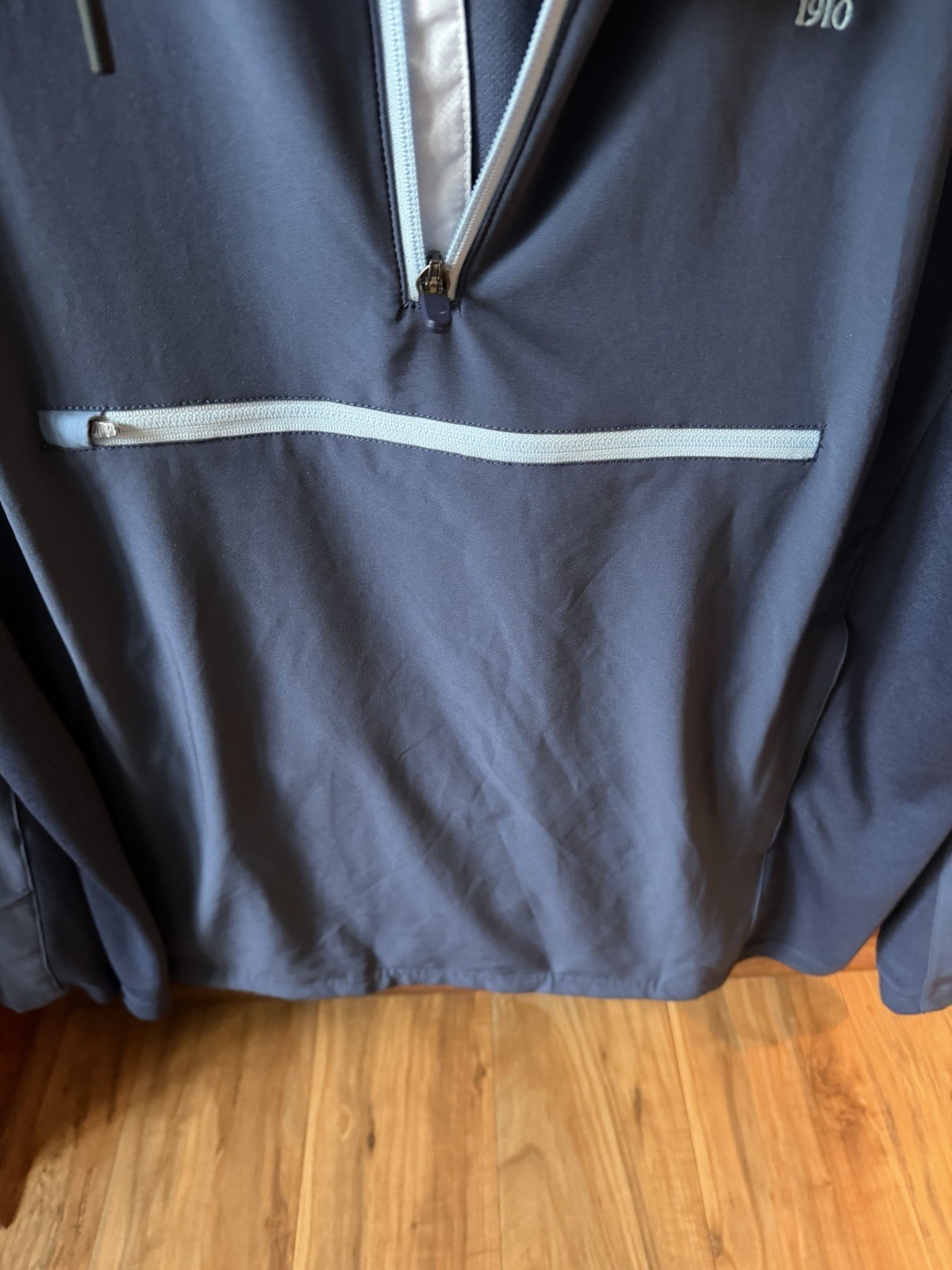 Zero Restriction Golf 1/4 Zip Pullover  Hoodie  Men's Large Blue New With Tags