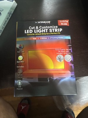 XTREME LIT - cut & customize LED LIGHT STRIP 16.4ft/5m -90 LEDS