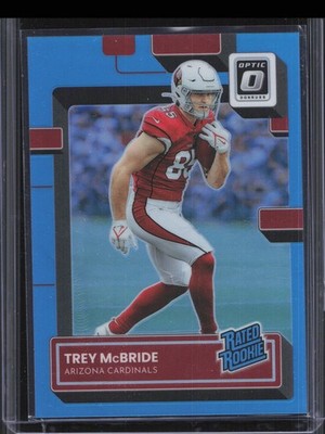 2022 Panini Donruss Optic Trey McBride #237 Rookie Aqua Prizm /299 Cardinals 