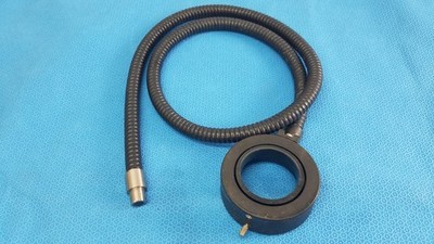 Fiber Optic Ring Light Guide Cable Gooseneck Microscope Illuminator