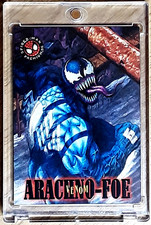 1996 Marvel Spider-Man Premium Card 34 VENOM.