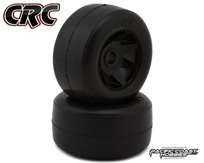 CRC RT1 GTR 1/10 Front Pre-Mounted Rubber GT Tire (2)