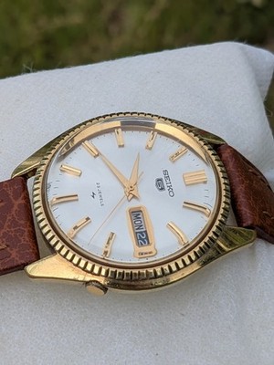 Vintage Seiko 5 Automatic Day/Date 5126-8050 Fluted bezel Men's