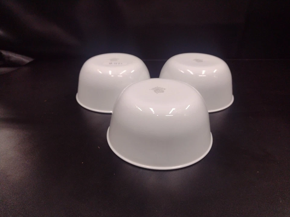 CORELLE 6 1/4 «СУП ХЛОПЬЯ ГЛУБОКИЙ МИСКА ~ БЕЛЫЙ С СИНИМ ОБОДКОМ - Изображение 4 из 4